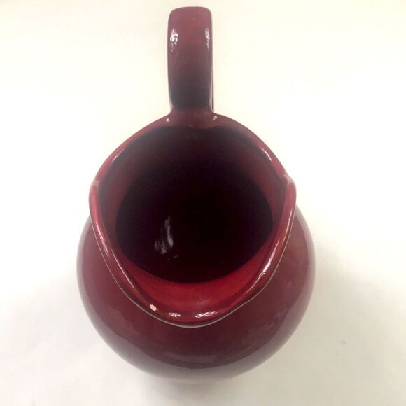 Raleys Burgundy Pitcher - Picture 3 of 9